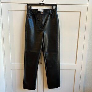 Aritzia Melina Wilfred Faux Leather Pant